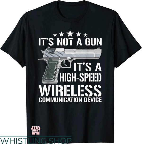Mens Gun T-shirt Mens Gun It’s Not A Gun T-shirt
