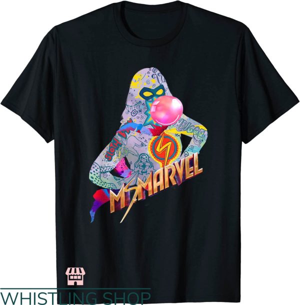 Ms Marvel T-shirt Ms Marvel Bubble Gum T-shirt