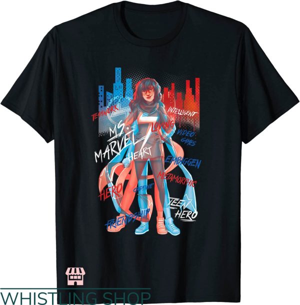 Ms Marvel T-shirt Ms Marvel Rising Secret Warriors T-shirt