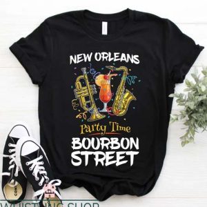New Orleans T Shirt Bourbon Street Vintage Souvenir