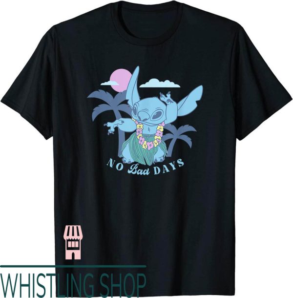 No Bad Days T-Shirt Disney Lilo Stitch Hula