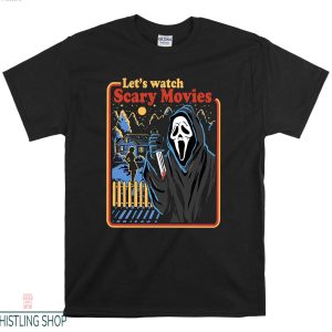 No You Hang Up Scream T Shirt Lets Watch Scary Movie Scream