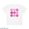 Pink Smiley Face T-Shirt Y2K Happy Face Trendy Vintage Retro