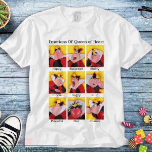Queen Of Hearts T-Shirt Disney Emotions Queen Of Hearts Tee