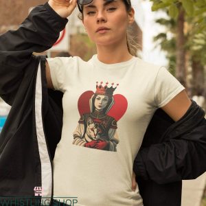 Queen Of Hearts T-Shirt Queen Of Hearts Graphic Tee
