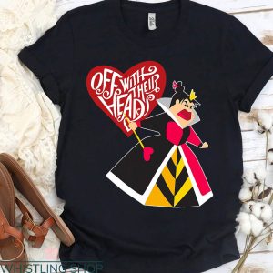 Queen Of Hearts T-Shirt Queen Of Hearts With Their Head Tee
