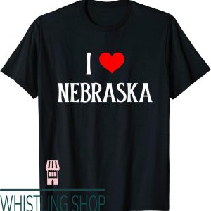 Real Love T-Shirt Nebraska Nebraska Holiday Travel Souvenir