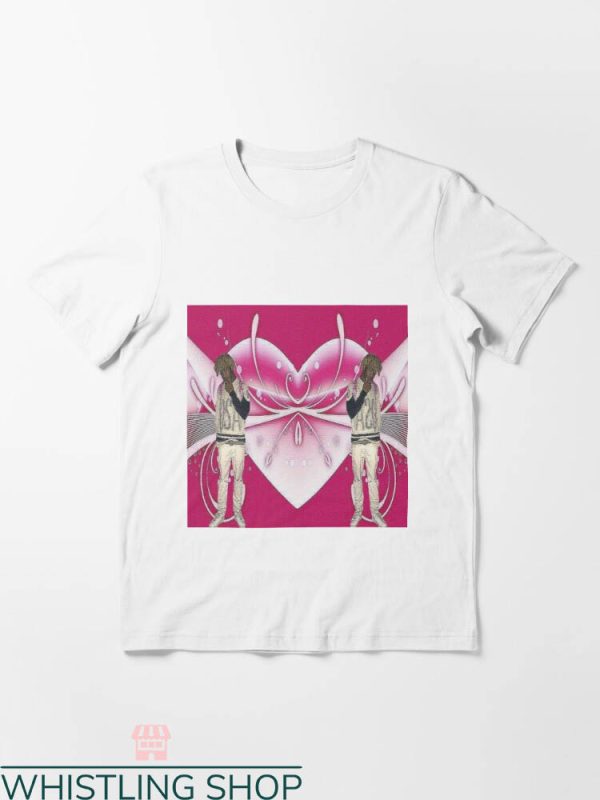 Rip Yung Bruh T-shirt Yung Bruh Pink Heart T-shirt