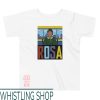 Rosa Parks T-Shirt Rosa Parks On Bus Cartoon Design T-Shirt