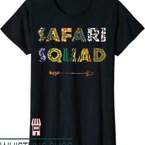 Safari Mix Dunks T-Shirt Squad Vacation Summer Vacay Trip