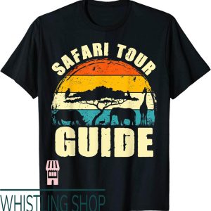 Safari Mix Dunks T-Shirt Tour Guide Kenya Namibia Animal