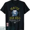 Sea Dogs T-Shirt Seattle Retro Minor League Baseball Team
