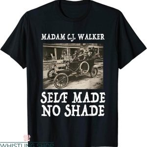 Self Made T-Shirt No Shade Black Power Trendy Quote