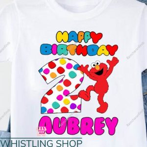 Sesame Street Birthday T-Shirt 2nd Happy Birthday T-Shirt