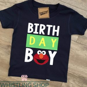 Sesame Street Birthday T-Shirt Elmo Sesame Street Birthday