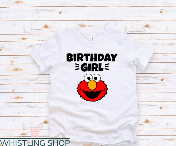 Sesame Street Birthday T-Shirt Happy Birthday The Cute Baby