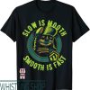 Slow Is Smooth Smooth Is Fast T-Shirt Sloth Retro Vintage