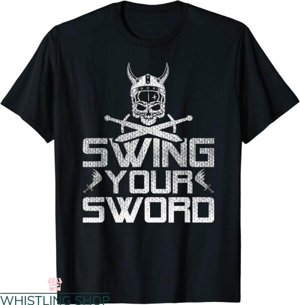 Swing Your Sword T-Shirt Funny Vintage Mississippi State