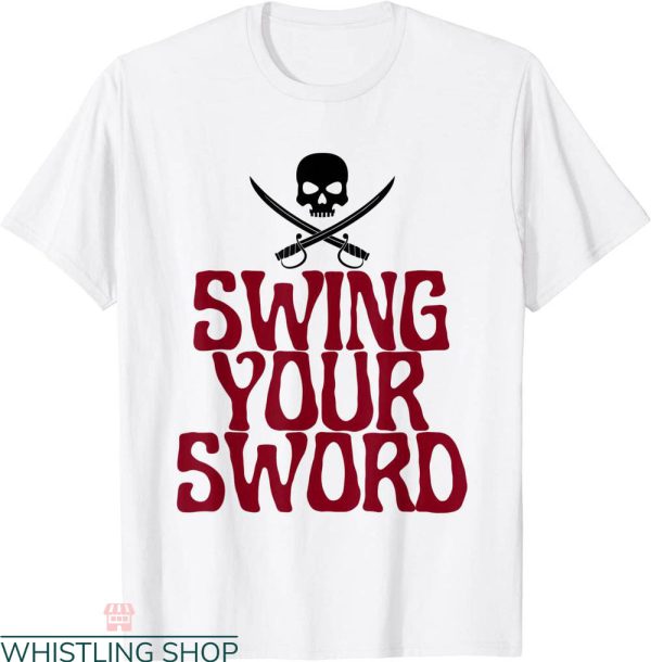 Swing Your Sword T-Shirt Mississippi State Novelty Vintage
