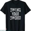 Swing Your Sword T-Shirt Mississippi State Pirate Flag