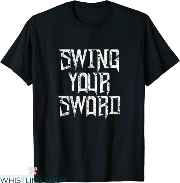 Swing Your Sword T-Shirt Mississippi State Pirate Flag