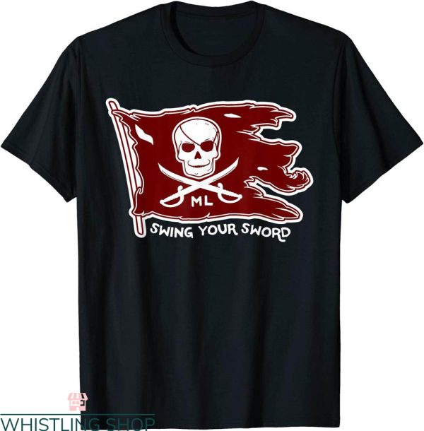 Swing Your Sword T-Shirt Pirate Flag Mississippi Helmet