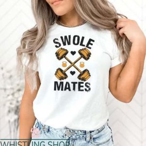 Swole Mate T Shirt Gym Lover Fitness Workout Shirt