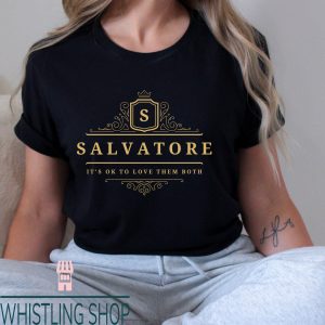 Tell Them You Love Them T-Shirt Salvatore Both Mystic Fall