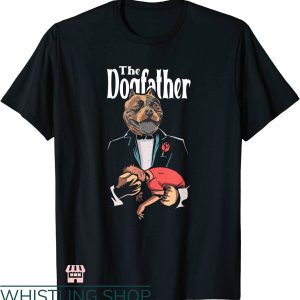 The Dogfather T-shirt The Mafia Pitbull Dogfather T-shirt