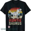 Three Rex T Shirt Auntiesaurus  Dinosaur Auntie Saurus Family