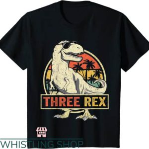 Three Rex T Shirt Third Dinosaur