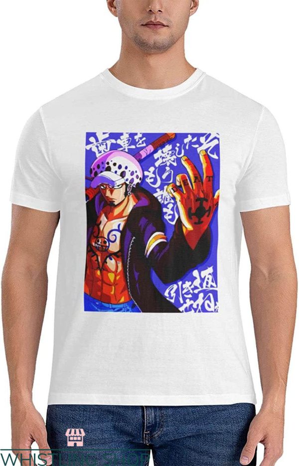 Trafalgar Law T-shirt Trafalgar D. Law Anime Merch T-shirt