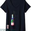 Veuve Clicquot T-Shirt Champagne Bottle Sparks
