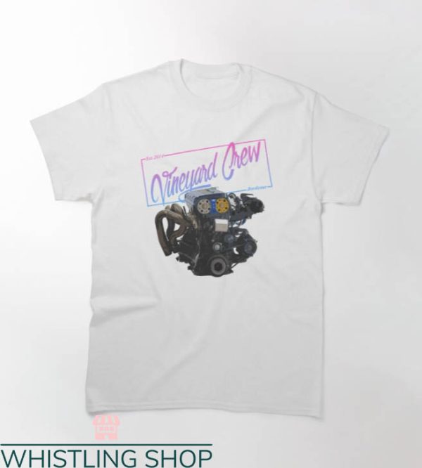 Vineyard Crew T-shirt Vineyard Crew Wall E Robot T-shirt