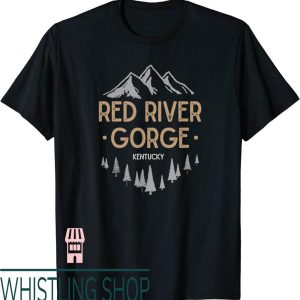 Vintage Kentucky T-Shirt Red River Gorge Vintage Mountain