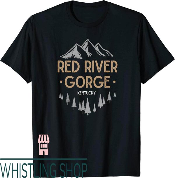 Vintage Kentucky T-Shirt Red River Gorge Vintage Mountain