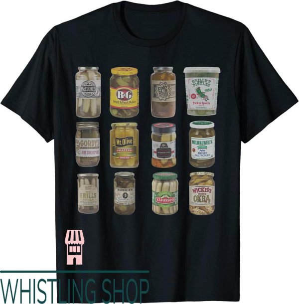 Vintage Pickle T-Shirt Food Lovers Vintage Canned Lovers