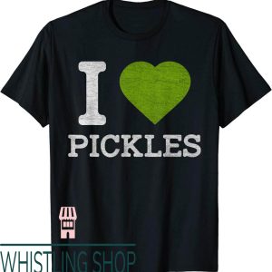 Vintage Pickle T-Shirt I Love Funny