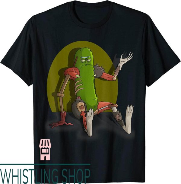 Vintage Pickle T-Shirt Rick And Morty Interview