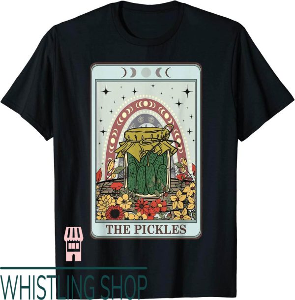 Vintage Pickle T-Shirt Vintage Tarot Card The National Day