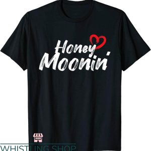 Wifey And Hubby T-shirt Wifey And Hubby Honeymoonin T-shirt