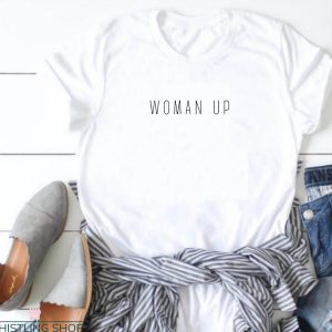Woman Up T Shirt Gift For Women Power Feminist  Shirt