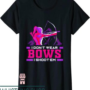 Womens Archery Girl Gift for Woman Archer Bow and Arrow Hunter Lady T-Shirt