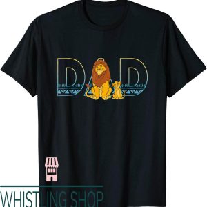 Worlds Greatest Dad T-Shirt Disney Lion King Simba Mufasa