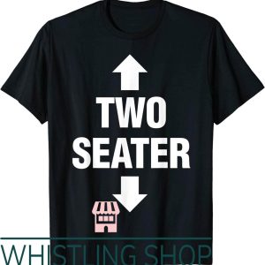2 Seater T-Shirt Fetish Swinger Polygamy Gift