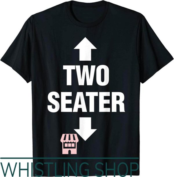 2 Seater T-Shirt Fetish Swinger Polygamy Gift