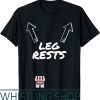2 Seater T-Shirt Leg Rests Funny Humor
