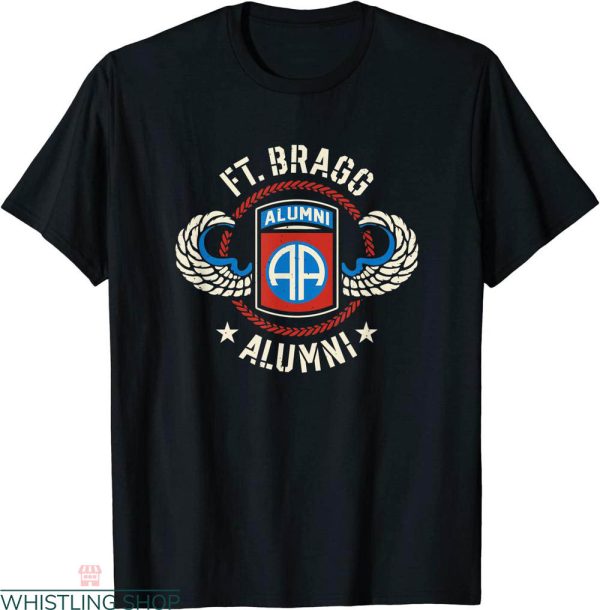 82nd Airborne T-shirt Bragg Alumni 82nd Airborne Paratrooper