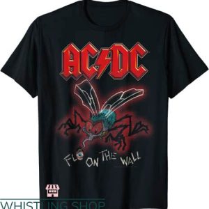 AC DC Concert T-shirt AC DC Fly On The Wall T-shirt