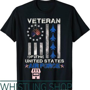 Air Force Veteran T-Shirt Of The United States US